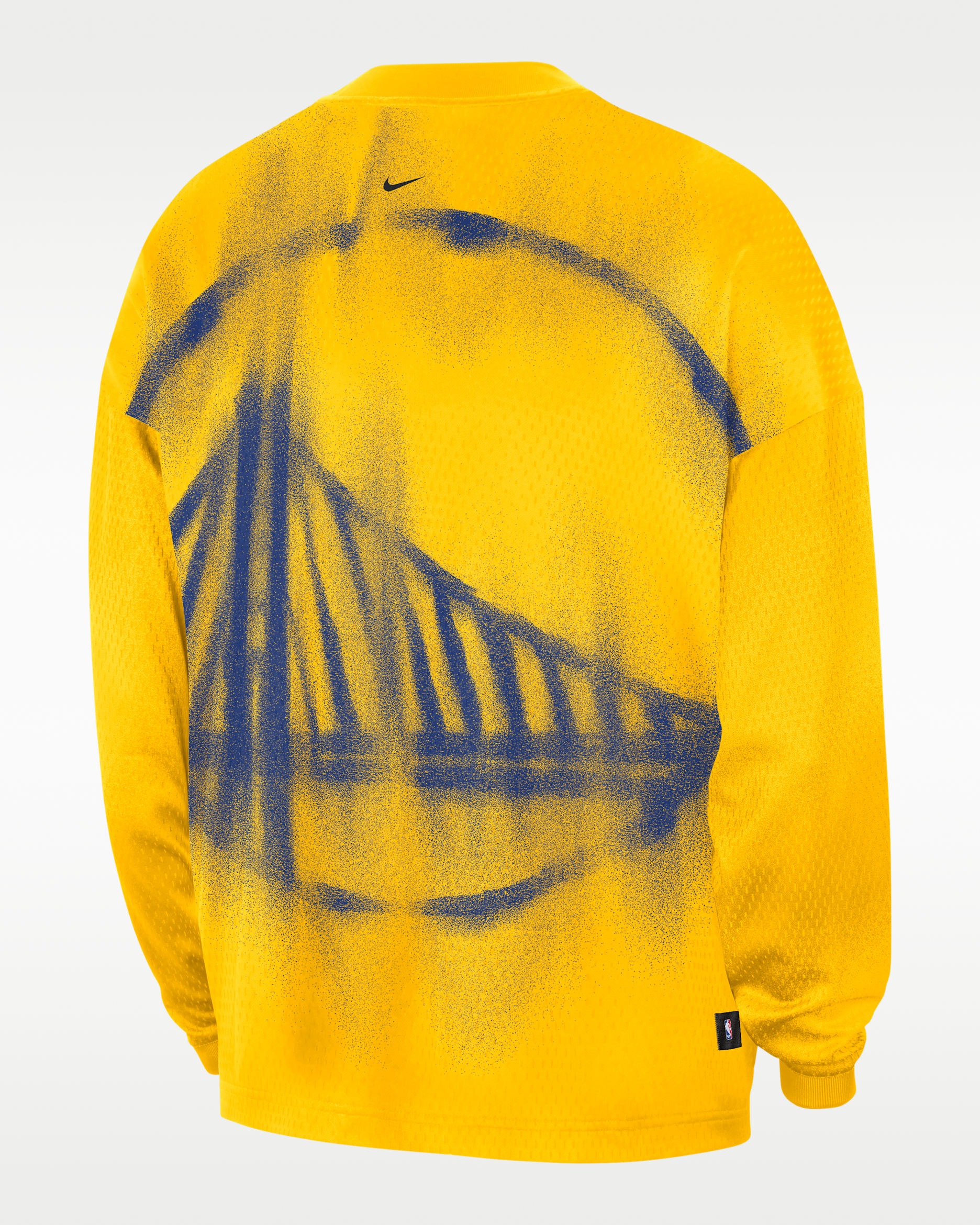 Nike Warriors ラガーシャツ Mサイズ Golden State Warriors Standard Issue Men's Basketball Long-Sleeve